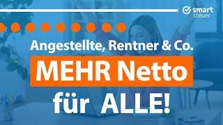 MEHR Geld für ALLE! (Angestellte, Rentner, Selbständige, Beamte & Co.)