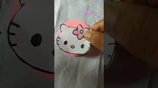 hello kitty craft challenge day 1 of 10 days challenge