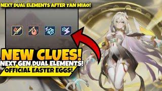 [OFFICIAL!] Next Dual Element SSRs After Yan Miao!! Official Easter Eggs/Clues!!