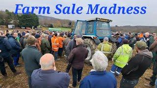 Farm Sale Madness Farm Machinery Ford Tractors, Massey, Claas Arion, John Deere, Valtra, New holland