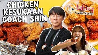 COBAIN FRIED CHICKEN ASLI KOREA KESUKAAN COACH SHIN TAE YONG!!