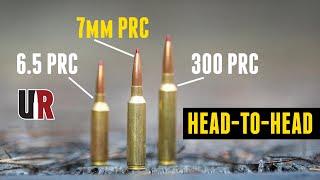 HEAD-TO-HEAD: 6.5 PRC / 7mm PRC / 300 PRC