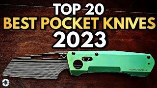 THE TOP 20 BEST POCKET KNIVES OF 2023