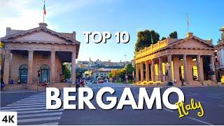 10 BEST THINGS TO DO in Bergamo Italy in 2024 (4k) 