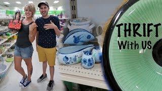 Taking our Friends Thrift Shopping | Thrift with Us | ft. Real Nifty Vintage