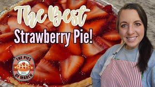 The BEST Strawberry Pie! | DELICIOUS AND EASY TO MAKE Pie Recipe