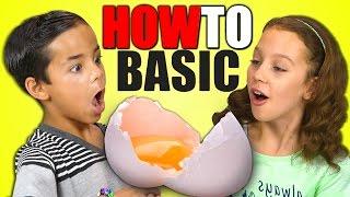 KIDS REACT TO HOWTOBASIC