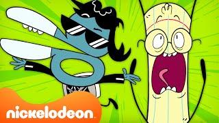 Pencil & Scissors' WILD WEEKEND ADVENTURE!   BRAND NEW Rock Paper Scissors Scene! | Nicktoons