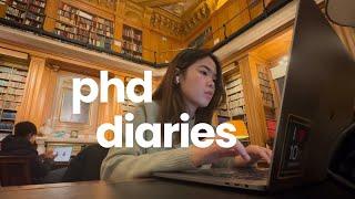 oxford phd vlog | phd diaries | study with me, computational biology, coding & oxmas 