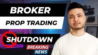 Prop Trading – Broker Shutdown (EILMELDUNG) by Traderlife