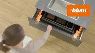 TIP-ON BLUMOTION for LEGRABOX sink pull-out | Blum