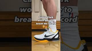 CAITLIN CLARK’S RECORD BREAKING BASKETBALL SHOES 