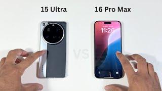 Xiaomi 15 Ultra vs 16 Pro Max Speed Test and Camera Compare