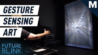 Make Art With The Wave Of A Hand Thanks To This Installation | Future Blink