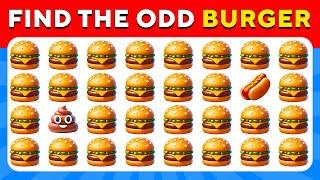 Find the ODD One Out - Junk Food Edition  Easy, Medium, Hard