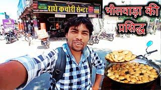 Bhilwara radhe kachori  || Aaj hum khaenge bhilwada ki famous Radhe Kachori || Sharad travel vlogs.