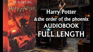 Harry Potter and the order of the phoenix Full Audiobook - Audiobooks Full Length