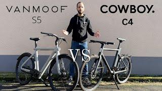 VANMOOF S5 -vs- COWBOY C4 - Design E-Bikes im Vergleichstest