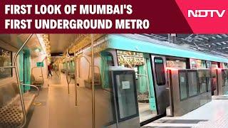 Mumbai Underground Metro | NDTV Takes Metro Ride: First Look Of Mumbai's First Underground Metro