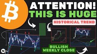 Bitcoin (BTC): BULLISH WEEKLY CLOSE! This Is What To Expect Next! (WATCH ASAP)