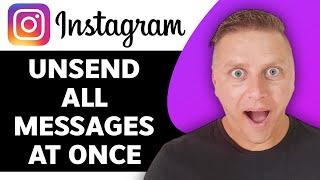 How to Unsend All Messages on Instagram At Once | Instagram Tutorial 2024