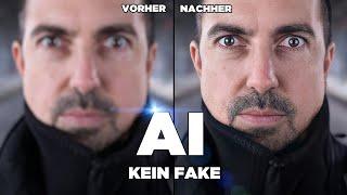 REMINI AI APP | Was künstliche Intelligenz heute kann  | vs. Photoshop Super Resolution