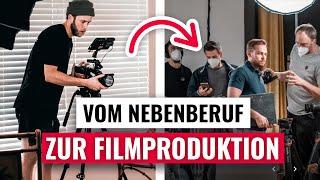 Die 3 Phasen vom Nebenberuf zur eigenen Filmproduktion (als Filmemacher)