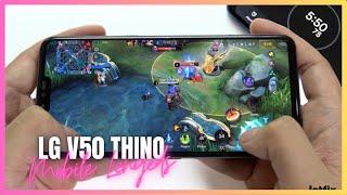 LG V50 ThinQ Mobile Legends Gaming test MLBB | Snapdragon 855