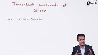 Important  Compounds of  Silicon (Silicon Dioxide) - P Block Elements - Chemistry Class 11