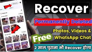 Recover Deleted Photos, Videos & WhatsApp Chat from Any Phone.