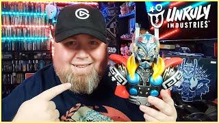 Thor Designer Collectible Bust by Unruly Industries Unboxing