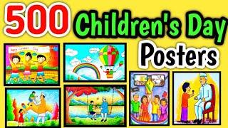 Childrens Day poster 2021/Shishu Dina poster 2021/Shishu Dina poster making ideas Malayalam 2021