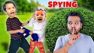 Spying on Kids for 24 Hours! *SHOCKING*