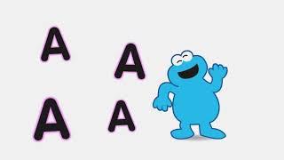 A  is for  Apple #cookiemonster #sesamestreet #throwbacktvmovies