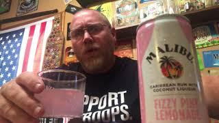 Malibu Caribbean Rum Fizzy Pink Lemonade 5% ALC/VOL