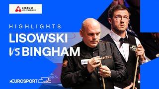 TERRIFIC CONTEST!  | Jack Lisowski vs Stuart Bingham | 2024 World Snooker Championship Highlights