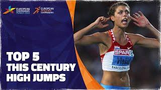 HIGHEST women’s high jumps of the 21st CENTURY | Top 5 | European Championships