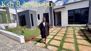 Inside Ksh 8,500,000 Million #flatroof #bungalow  in #ruiru #mugutha # Kenya SOLD OUT