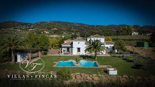 Walkthrough Property Tour Cortijo with olive grove and stables, Andalusia, Southern Spain