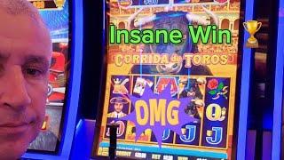 Corridor de Toros slot machine. Insane Win..