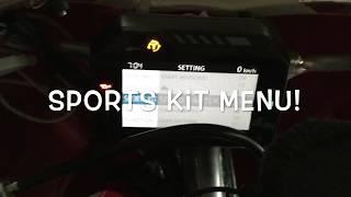 HRC Sport Kit Menu - Honda Fireblade WSBK SP2 SuperBike Built in a Shed