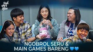 Ngobrolin DUA HATI BIRU Sampai Main Games Bareng - Visit Iradio & Cosmopolitan