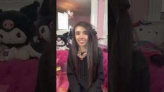 Eugenia Cooney Says There Are Snowmans On Her Betsey Johnson Necklace (11-29-24) #tiktok #shorts