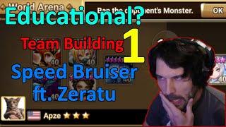 Educational? RTA + Team Building #1 - Speed Bruiser w/ Vanessa/Zeratu/Sonia (Summoners War)