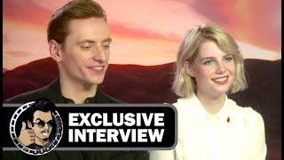 Sergei Polunin & Lucy Boynton Interview - MURDER ON THE ORIENT EXPRESS (Exclusive)