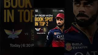 RCB LAST FUSH IN IN RACE TO TO 2 ! 