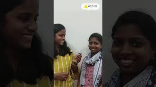 Aishwarya & Gayathri - Aspira Students Review about UI UX Design Workshop