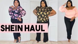 SHEIN FALL PLUS SIZE TRY ON HAUL | clothes for Apple body shapes