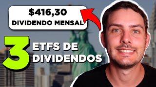 3 MELHORES ETFs que pagam DIVIDENDOS mensais