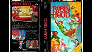 Robin Hood Australian VHS Opening (Disney) 1985